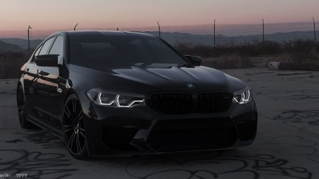 BMW m5 f90 черная