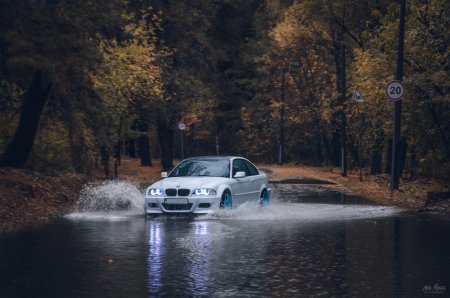 BMW e46 autumn