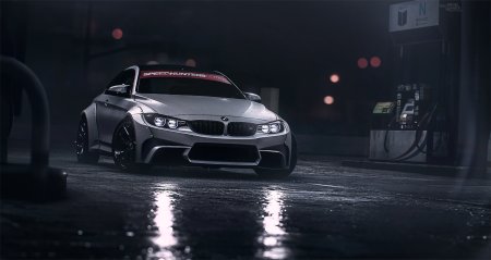 BMW m2 неон NFS 2015