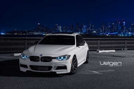BMW f30 White Tuning