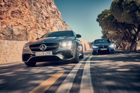 BMW m5 vs Mercedes e63