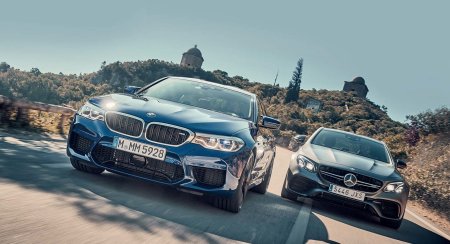 BMW m5 f90 Mercedes e63s