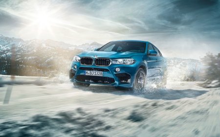 BMW x5 Snow
