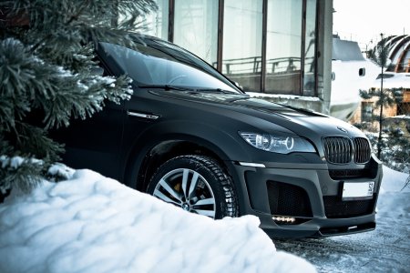 BMW x6m зима