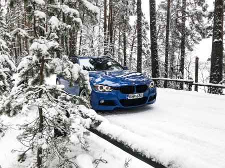 Winter BMW 4к