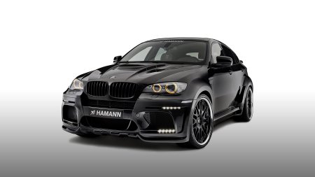 BMW x6 Hamann в черном цвете