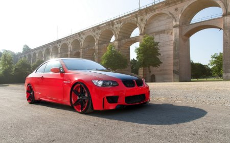 BMW m3 Coupe Red