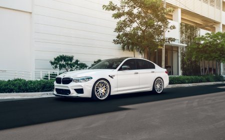 BMW m5 f90 белая