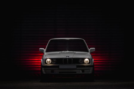 BMW e30 m3 White 4k