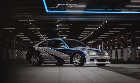 BMW m3 GTR e46 4k