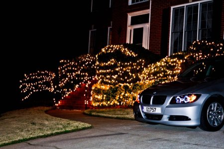 Новогодний BMW