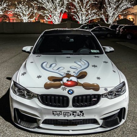 Новогодний BMW