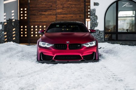 BMW m4 зима