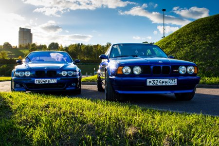 BMW m5 e34 Green