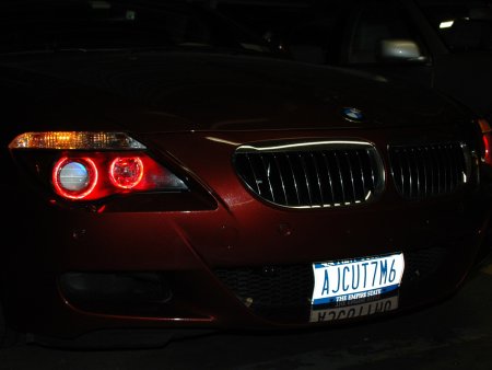 BMW e60 m5 Дьявольские глазки