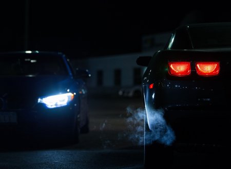 BMW m3 в темноте