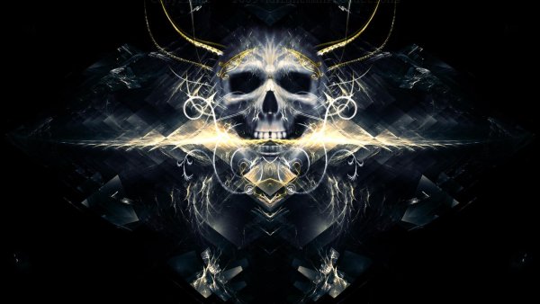 Череп на заставку