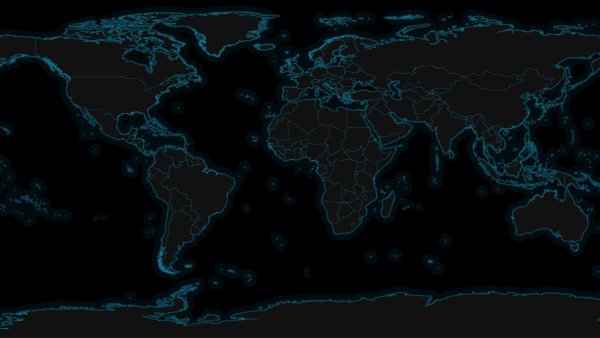 Обои карта мира
