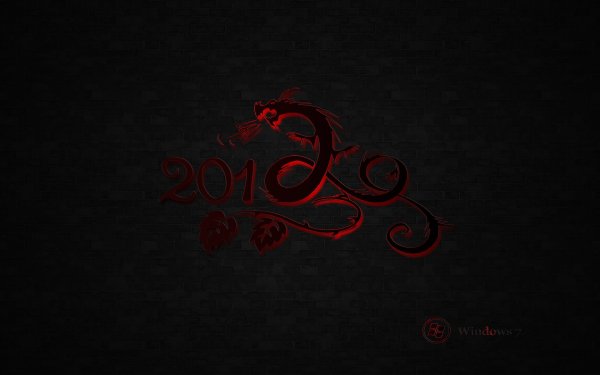 Красные обои с надписями