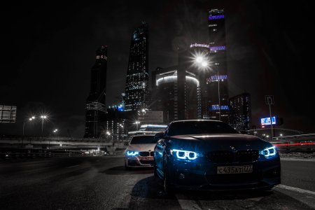 BMW m5 Night Rus
