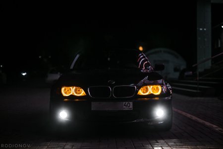 BMW e46 в темноте
