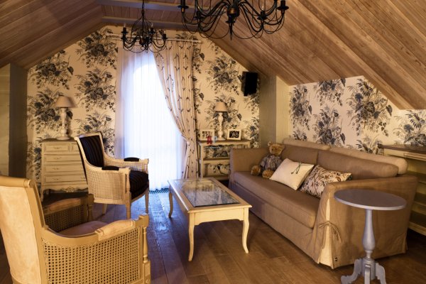 Мансарда дача Прованс