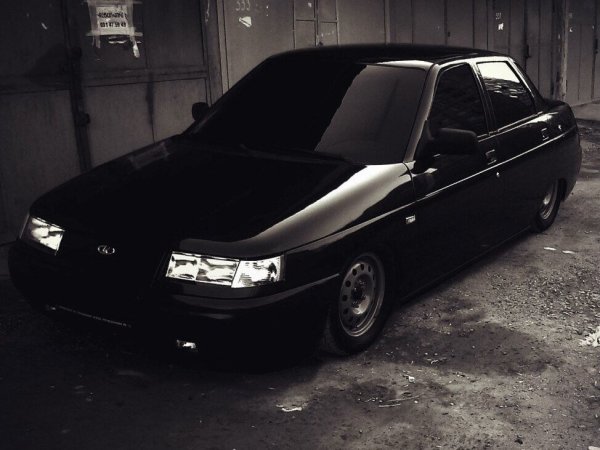 ВАЗ 2110 бункер черный