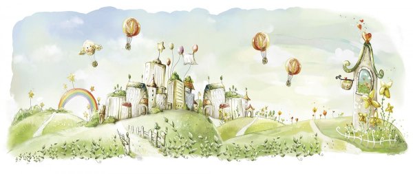 Панорама сказочного города