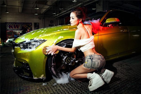 Автомойки с девушками