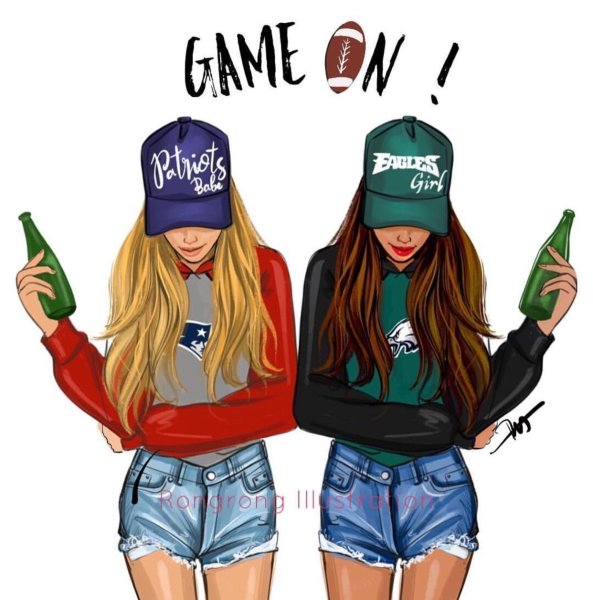 Рисунки КРУТЫХ подруг