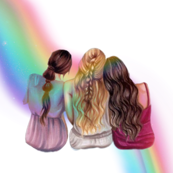 Заставки на телефон с лучшими подругами