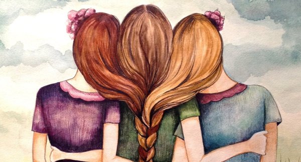 Как нарисовать сестру