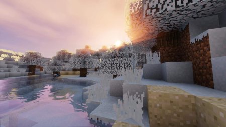 Майнкрафт снежный биом