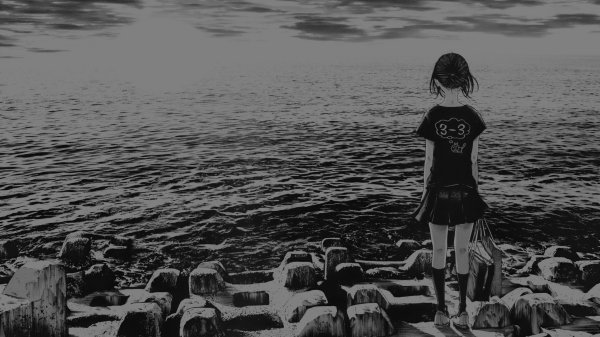 Аниме грусть одиночество