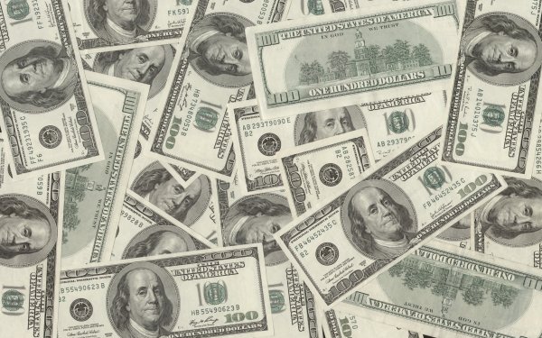 Денежный фон доллары