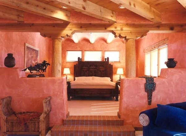 Спальня саман глиняная