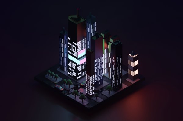 Город Минимализм