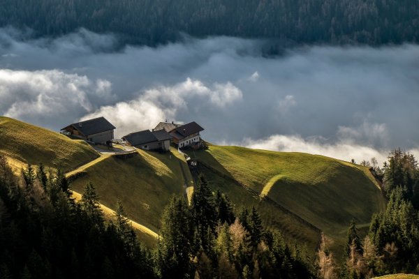 Дом на Холме в Швейцарии