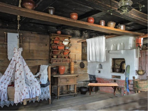 Э. Панов "русская изба"