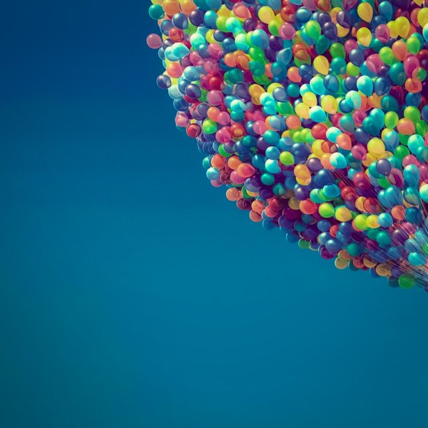 Фон шарики воздушные