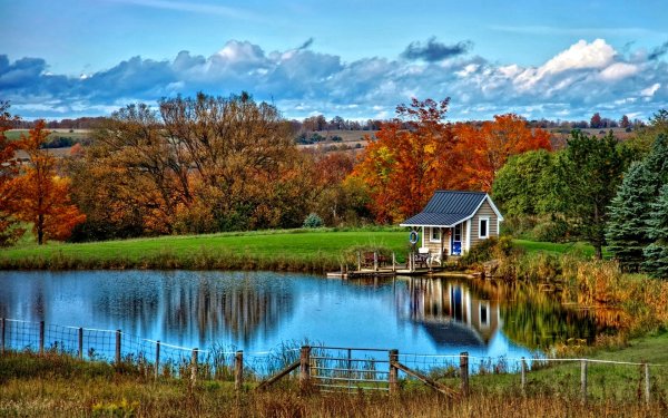 Осень в деревне