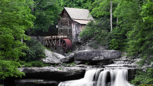 Приэльбрусье водяная мельница