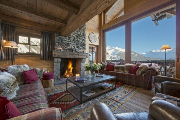 Шале в Альпах интерьер