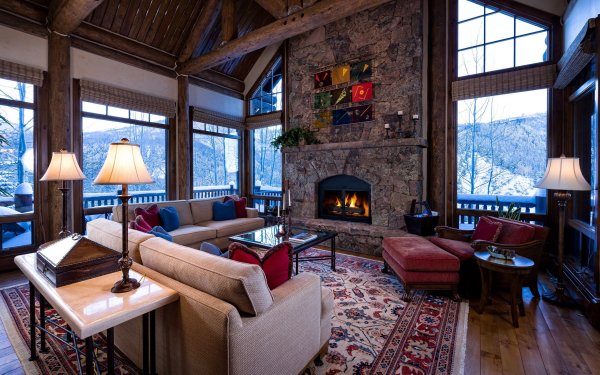 Камин в доме