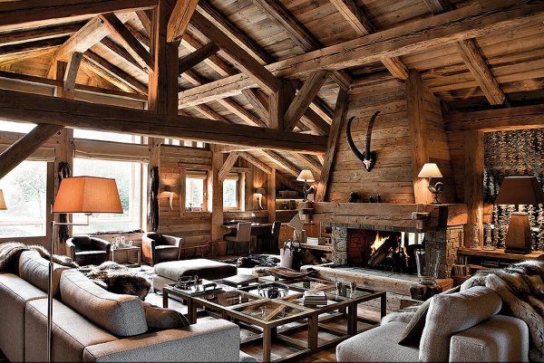 Шале интерьер Лапландия