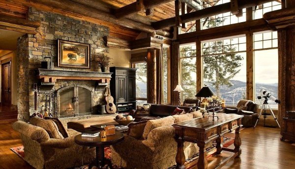 Стиль Rustic в интерьере