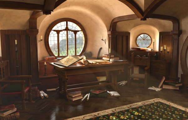 Бильбо Бэггинс дом