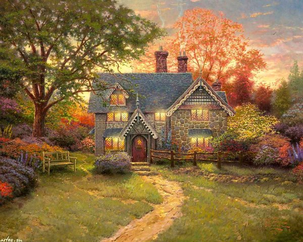 Томас Кинкаде сад