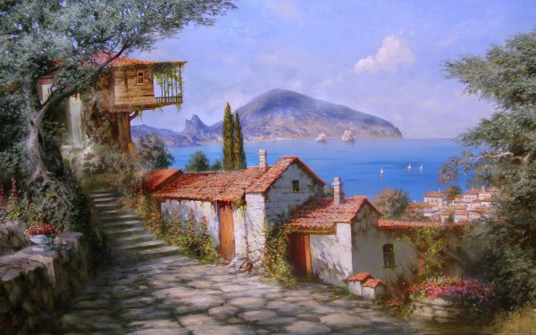 Милюков Александр Южный пейзаж