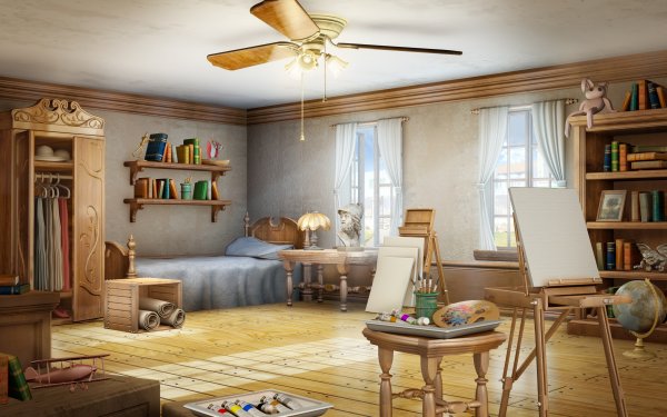 Интерьер художника